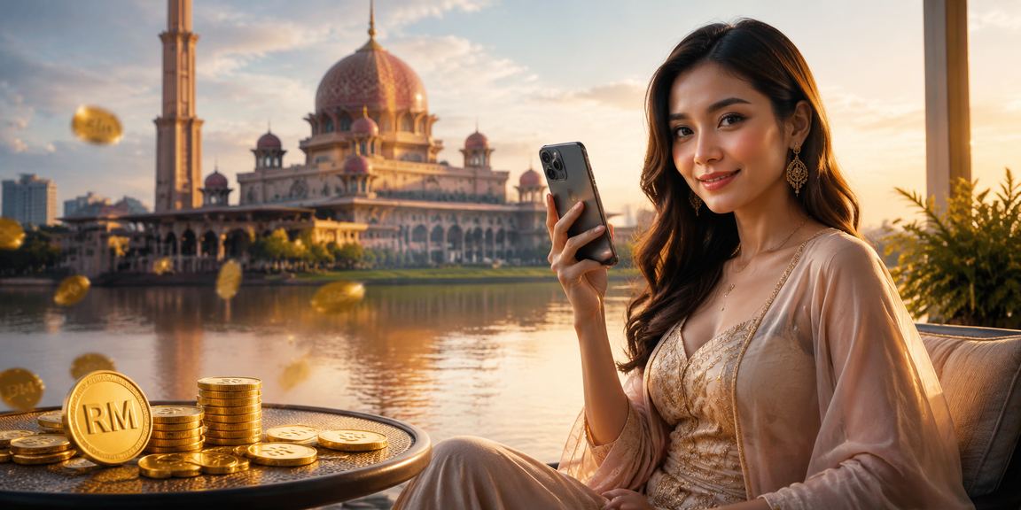 Pengguna di Putrajaya menggunakan telefon pintar untuk bertaruh badminton dalam platform 5600gt